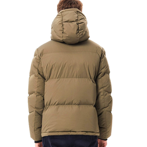 2025 personnalisable Logo Zip doudoune pour hommes épais hiver chaud coton manteau col montant imperméable toile nouveau pas cher manteau - Product Image 2