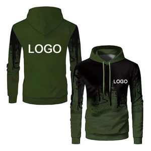 เสื้อฮู้ดลำลองแขนยาวสำหรับ3D ผู้ชายเสื้อฮู้ดพิมพ์ลายกราฟฟิตี้ออกแบบได้ตามต้องการ - Product Image 3