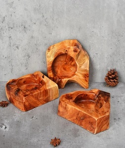 Prix de gros Cendrier pour cigares Nouveau design Cendrier en bois fait main Prix d'usine écologique de FSI International - Product Image 2