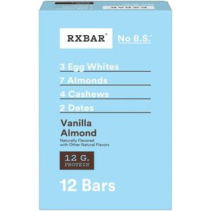 Barras de Proteína RXBAR, Snack de Proteína, Barras de Snack, Vainilla y Almendra, Caja de 22 oz (12 Unidades) - Product Image 3
