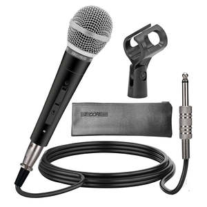 ไมโครโฟนไดนามิก 5Core XLR สำหรับคาราโอเกะ ร้องเพลงในสตูดิโอ ไมค์แบบมือถือ - Product Image 1