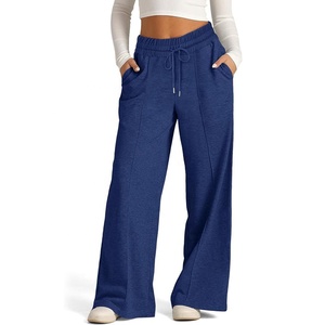 Pantalones informales elegantes para mujer, Pantalones rectos ajustados con cintura elástica y diseño personalizado, pantalones Cargo para mujer - Product Image 1