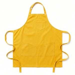 Factory Wholesale <b>Apron</b> Thickened Polyester Cotton Canvas <b>Apron</b> New Household <b>Kitchen</b> <b>Aprons</b> - Product Image 1