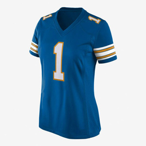 Maillot de football américain par sublimation 2025 Maillot de football américain personnalisé pour homme Maillot de sport col V respirant imprimé pour adultes - Product Image 5