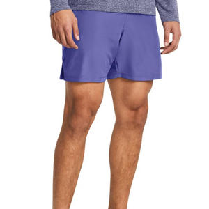 Short de sport respirant personnalisé pour hommes Short d'entraînement de gymnastique à séchage rapide Short de course en maille léger avec poches zippées - Product Image 5
