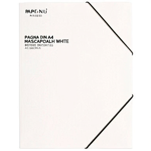 PAGNA DIN <b>A4</b> Polypropylene White Corner Clamps File <b>Folder</b> Accessories - Product Image 3