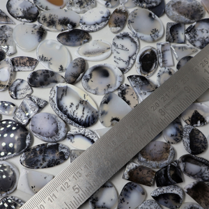 Cabochon d'opale naturelle Dendrite Pierres précieuses en vrac Cabochon lisse unique Dendrite Opale Cabochon pour la fabrication de bijoux - Product Image 4