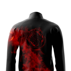 Unique Design <b>Pullover</b> Stylish Half Zipper Block Color Men's Lightweight Canvas Cotton/Nylon Front Logo Loose Fit <b>Rain</b> <b>Jacket</b> - Product Image 3