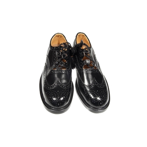 Chaussures Derby en cuir noir pour hommes, chaussures habillées classiques pour le travail de bureau, chaussures habillées confortables, fournisseur en gros - Product Image 3