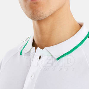 เสื้อยืดแขนสั้นผู้ชายคุณภาพสูง เนื้อผ้านุ่มสบาย ผลิตจากใยฝ้ายผสมใยไผ่ แห้งเร็ว ระบายอากาศดี รับสกรีนโลโก้ สีพื้น - Product Image 6