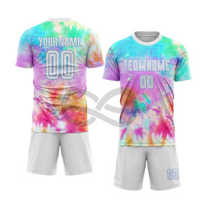 Nouveau meilleur prix maillots de football pour équipe et joueur hommes vêtements de sport adulte jouant au football ensemble d'uniformes vêtements de sport - Product Image 1