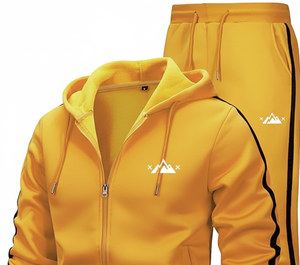 Ensemble de jogging à capuche unisexe |   Option de couleur personnalisée |   Combinaison d'hiver 100% coton, antibactérienne et respirante - Product Image 3