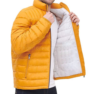 Chaqueta Acolchada Transpirable Ecológica para Hombre, Talla Grande, con Logotipo Personalizado Impreso en la Parte Delantera, Precio Bajo y Alta Calidad - Product Image 5
