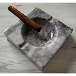 ที่เขี่ยบุหรี่หินอ่อนคุณภาพสูงแบบพรีเมี่ยมพร้อมที่เขี่ยบุหรี่ไร้ควันสำหรับโรงแรมบ้านและสวน - Product Image 1