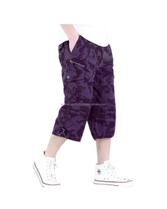 Service OEM 100% Short en laine et coton pour hommes Broderie personnalisée en éponge française Streetwear Look Commande en gros-Design personnalisable - Product Image 1