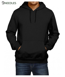 High Quality 100% Cotton 280-320 Gsm Basic Hoodie for Men Private Label Customize Packaging - Product Image 2