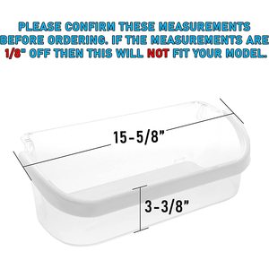 Boîte de rangement en plastique pour réfrigérateur Frigidaire, alimentée par USB, pour usage domestique, neuve et d'occasion, Lifetime Appliance 241808229 - Product Image 2