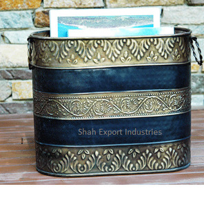 Latest Design Oval Shape Galvanized Planter Bucket for Bar ware Parties Tabletop Fancy Beer <b>Bottles</b> Chillers - Product Image 5