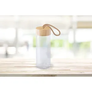 Bottiglia d'Acqua Ecologica Lobamba in Bambù e Vetro, Gadget per Bevande Sostenibile - Product Image 2