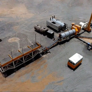 Fabricant Inde 40 60 TPH Asphalte Mélange à chaud Tambour Usine de mélange Machines de construction avec boîte de vitesses Moteur Roulement Garantie - Product Image 1