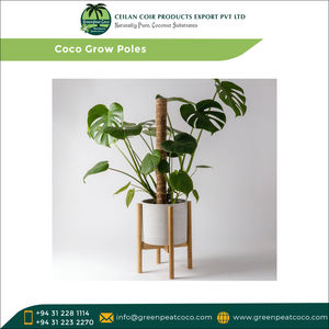 Highly in Demand Hot Selling 100% Natural Coir <b>Wrapped</b> in PP Coco Grow <b>Poles</b> for Supporting Plants at Lowest Price - Product Image 5