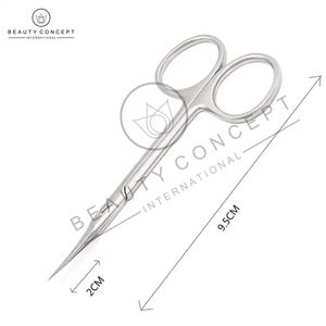 Tijeras de Manicura Rusas para Diestros, de Acero Inoxidable Afilado con Superficie de Corte Curva, Tijeras para Cutículas de Buena Calidad - Product Image 4