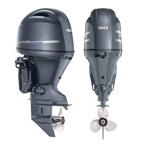 Moteur hors-bord de bateau durable de 90 ch avec une conception résistante à la corrosion, une longue durée de vie et des performances stables - Product Image 6