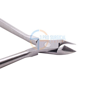 Pinces à ongles à cuticules en acier professionnelles pour manucure et soins personnels outil de soin des doigts sûr pour bébé - Product Image 4