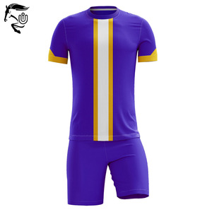 Uniformes de Fútbol para Adultos de Alta Calidad, Servicio OEM, Transpirables, Ligeros, de Secado Rápido, Elásticos, 100% Poliéster, Antibacterianos - Product Image 5