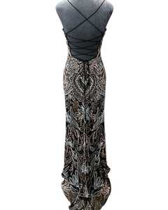 ชุดราตรียาวอย่างเป็นทางการป้องกันไฟฟ้าสถิตย์ของผู้หญิงหรูหราเดรสยาวถึงพื้นยาวเป็นลูกปัดเดรสเอวธรรมชาติสำหรับงานปาร์ตี้งานพรอมงานแต่งงาน - Product Image 2