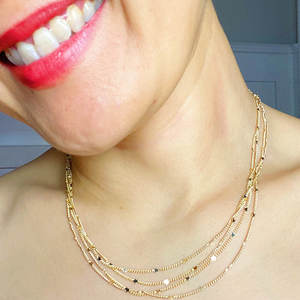 Collar en capas Gold Show Me the Ways, accesorio de moda - Product Image 5