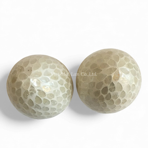 Huevo de Pascua Encantador de Nácar Natural y Núcleo de Bambú para Centro de Mesa de Sala de Estar, Procedente de Vietnam - Product Image 2