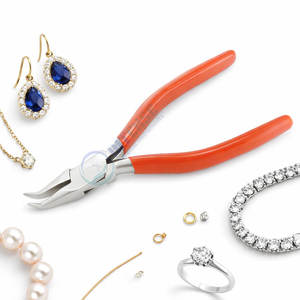 Pince à sertir en acier inoxydable durable pour la fabrication de bijoux, la création de perles, le travail du fil et le bricolage, outil de précision de qualité professionnelle - Product Image 3