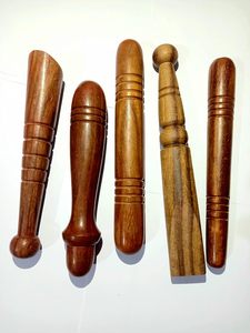 2025 nueva llegada al por mayor logotipo personalizado herramientas de masaje de pies de madera - Product Image 2