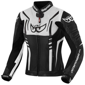 Berik Striper Dames Moto Veste En Cuir Véritable Moto Veste CE Approuvé Moto Équipement Personnalisé Motard - Product Image 3