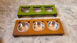 Stylish Piece High Quality Unique Design 100% Natural Wooden <b>Dog</b> <b>Bowl</b> <b>Stand</b> Use for <b>Dog</b> Food <b>Bowl</b> From ANAM OVERSEAS - Product Image 4