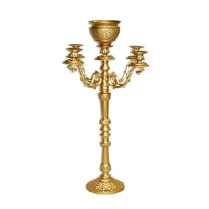 Candelabro Chapado en plata hecho a mano para decoración de boda, candelabro clásico de lujo, soporte para velas, alta calidad - Product Image 2