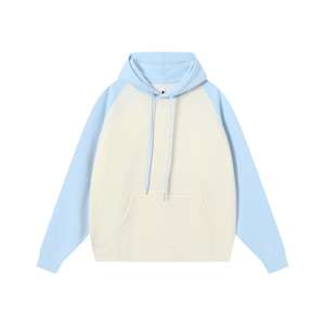 Streetwear surdimensionné unisexe 550gsm pull-over en éponge française grande taille à la mode pour hommes sweat à capuche Boxy de luxe uni à épaules tombantes - Product Image 5