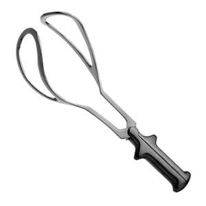 Acier inoxydable allemand de haute qualité 14 "manuel approuvé CE pince obstétricale DeLee ensemble de 2 Instruments chirurgicaux - Product Image 1