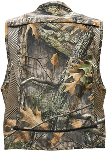 Gilet multi-poches en maille pour homme, style photojournaliste, pour les sports d'hiver en plein air, respirant, motif imprimé pour la chasse et la pêche - Product Image 2