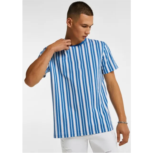 Preço barato 100% Algodão Color Block T Shirt Oversize Verão Slim Fit T Shirt Custom Cut E Sew T Shirt Para Homens Casual Vestuário