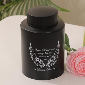 Urnes moyennes en acier inoxydable pour cendres humaines Urnes moyennes pour cendres Urnes de crémation pour adultes, hommes, femmes Taille personnalisée - Product Image 5