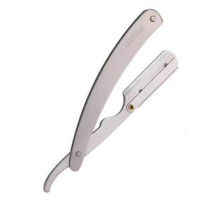 Nueva Navaja de Afeitar de Una Sola Hoja, Navaja de Barbería Manual, Cuchillo de Afeitar de Acero Inoxidable con Mango Plegable, Afeitadora de Barbería - Product Image 3