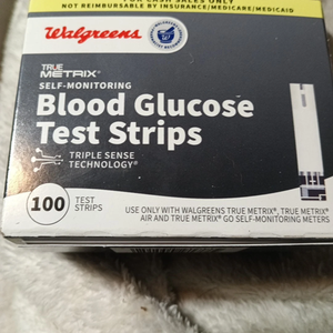Descuentos en tiras reactivas de glucosa en sangre de Walgreens. CANTIDAD 100 Exp 02/2027 ENVÍO RÁPIDO GRATUITO - Product Image 1
