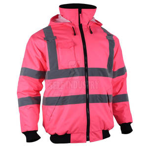 Chaqueta de seguridad de protección reflectante de alta calidad más vendida para hombres Nueva llegada Logotipo personalizable Servicio OEM - Product Image 1