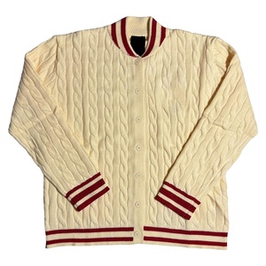 New Design Men <b>Cardigan</b> cable knitted custom Fashionable Warm <b>Cardigan</b> <b>Sweater</b> for Men's with Customized Colors Size and logo - Product Image 1