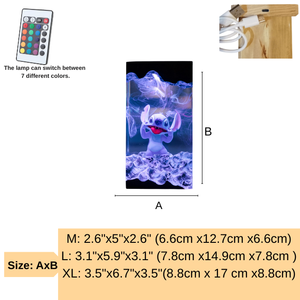 Lámpara de Resina Epoxi Personalizada, Lámpara de Resina Epoxi, Lámpara de Arte de Madera y Resina, Lámpara de Noche Personalizada, Regalo Hecho a Mano, Cumpleaños - Product Image 4