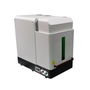 Machine d'inscription de laser de fibre de modèle de petite clôture de sécurité en Chine avec la haute précision - Product Image 1