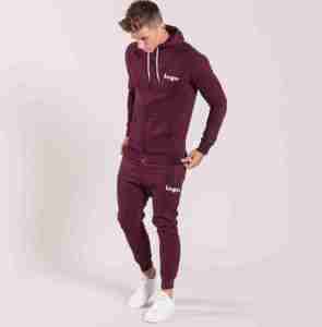 Survêtement à capuche unisexe de luxe coupe ajustée OEM 100% survêtement délavé à l'acide en coton imprimé pour hommes à la mode printemps - Product Image 5