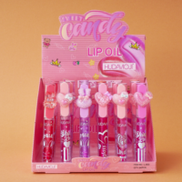 Personnalisez Votre Logo Huile à Lèvres Scintillante Repulpante Changeante de Couleur Pailletée Soin des Lèvres Élastique Repulpeur Set Huile à Lèvres Gloss